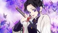 Shinobu Kocho as seen in the series' anime (Image via Ufotable Studios)